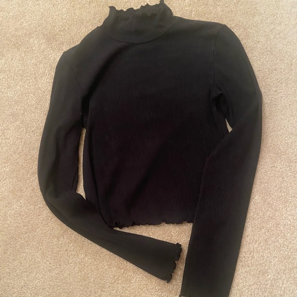 Sunday Best Black Turtleneck - Picture 1 of 3